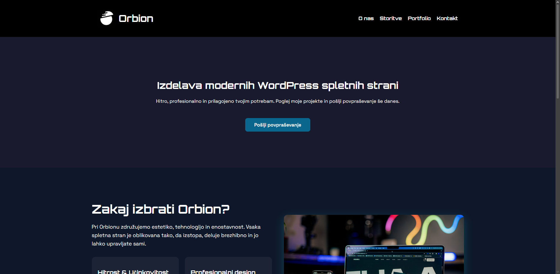 Project 2 - WordPress design